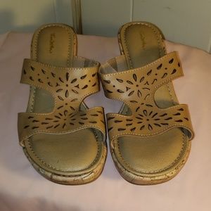 Thom McAn platform wedges, like new!